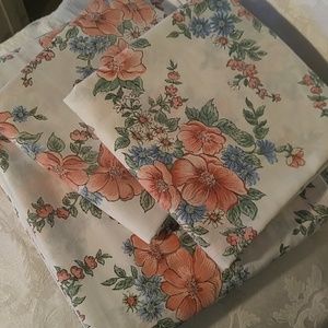 cannon Bedding - Vintage Cannon Monticello Full Size Top Sheet / pi cannon Bedding - Vintage Cannon Monticello Full Size Top Sheet / pi